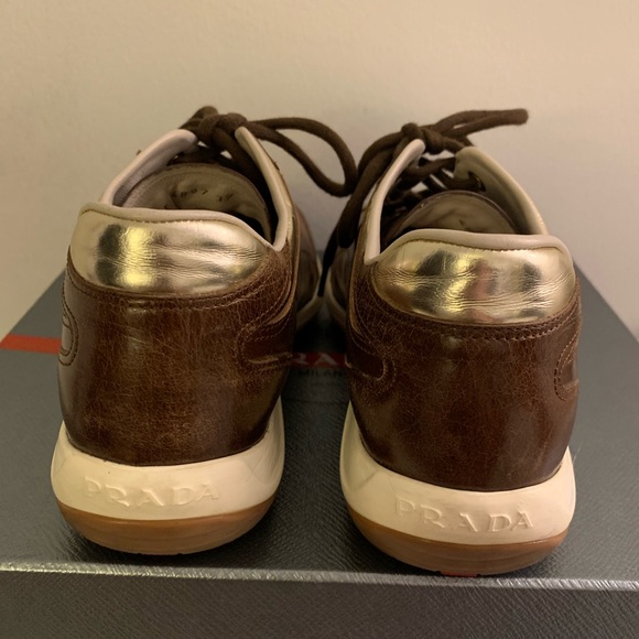 Prada | Shoes | Brown Prada Shoes | Poshmark